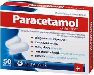 Paracetamol Polfa-Łodź
