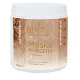 Maska mleczna do włosów z proteinami