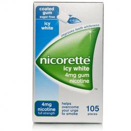 Nicorette Icy White Gum