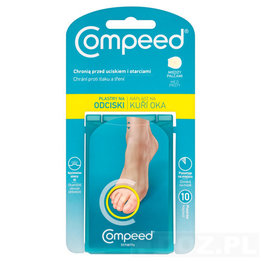 Plastry Compeed na odciski na palcach stóp