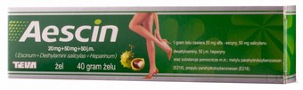 Aescin Żel