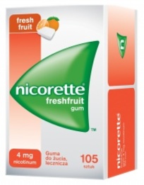 Nicorette FreshFruit Gum 4mg